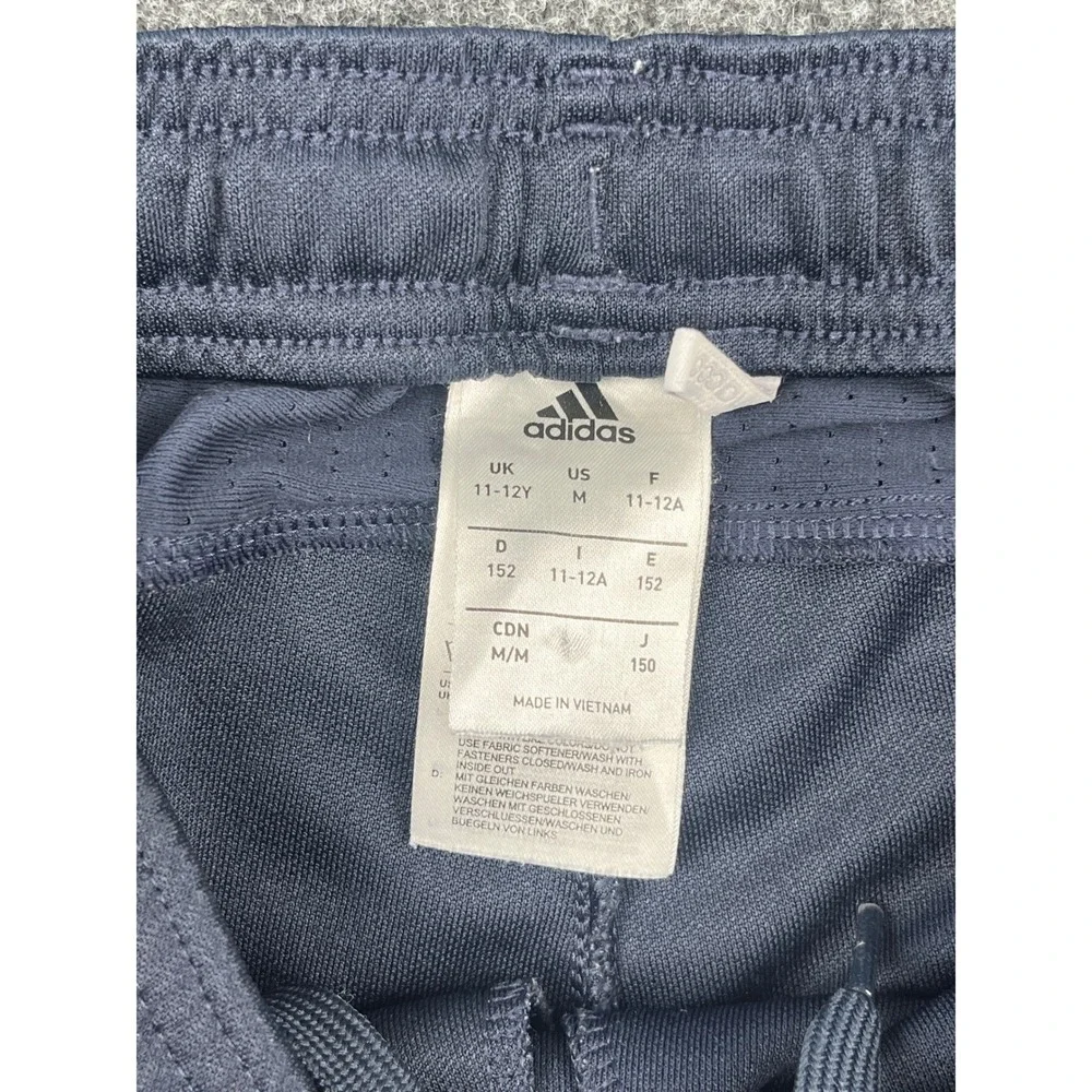 Adidas Climacool Jogger Pants Youth M Gray Orange Soccer Track Pants DT5058